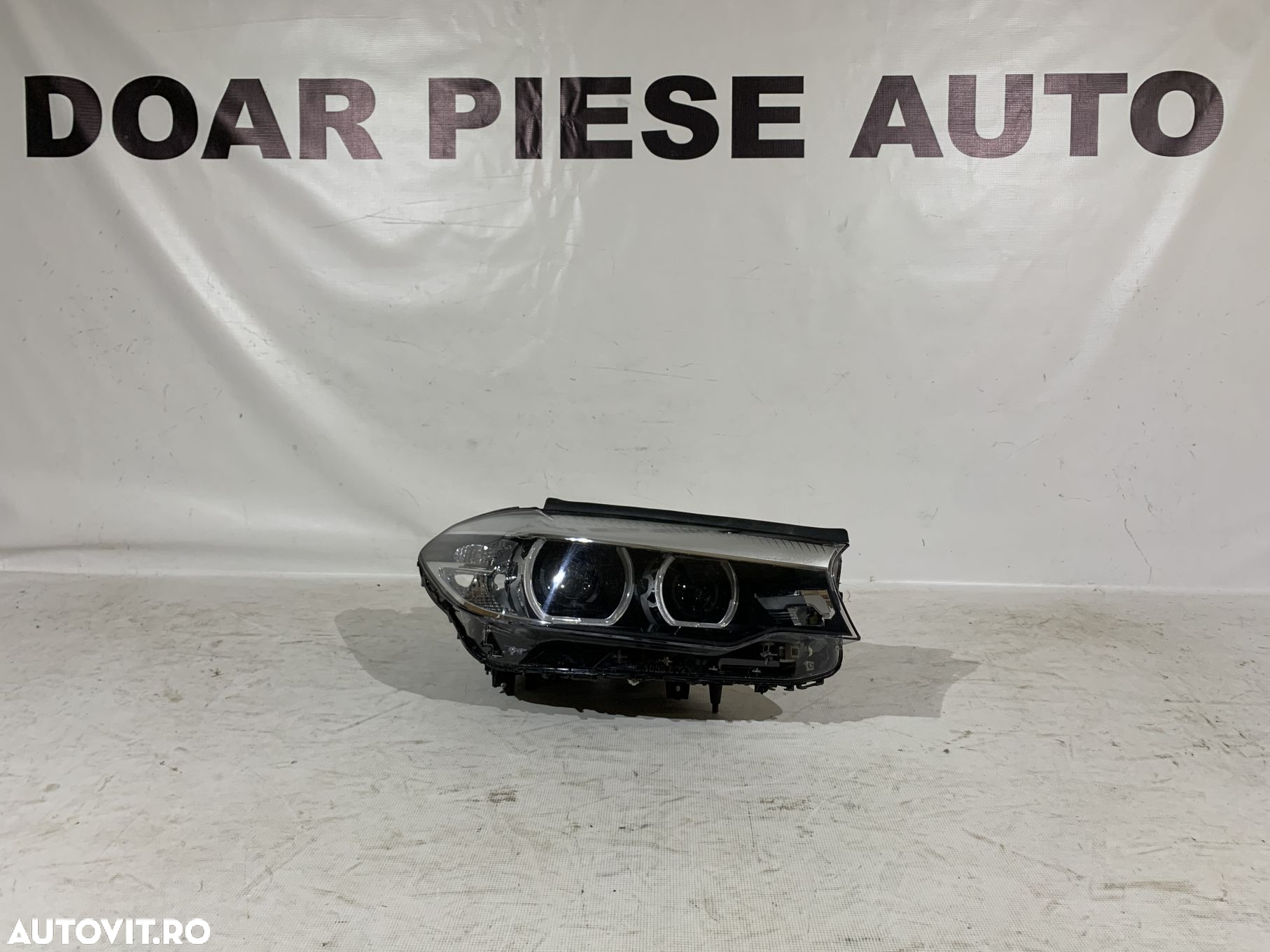 Far dreapta full led adaptiv BMW Seria 5, G30, G31, 2016, 2017, 2018, 2019, 2020, cod origine OE 7439201. - 2