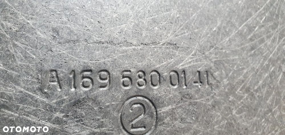 Podłoga dywan bagażnika Mercedes A-Klasa W169 A1696800141 - 6