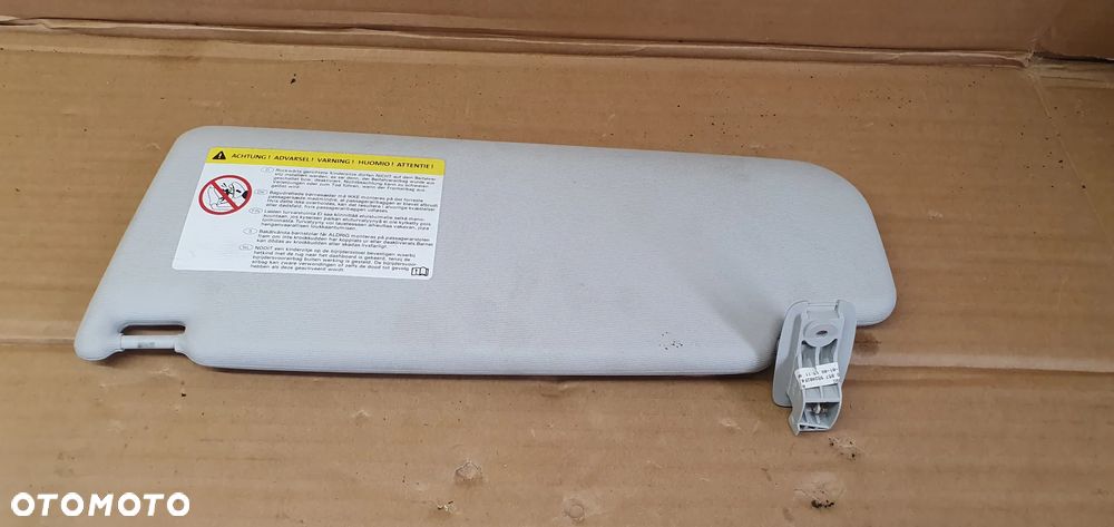 Osłona przeciwsłoneczna prawa pasażera VW Passat B6 3C0857552AB - 4