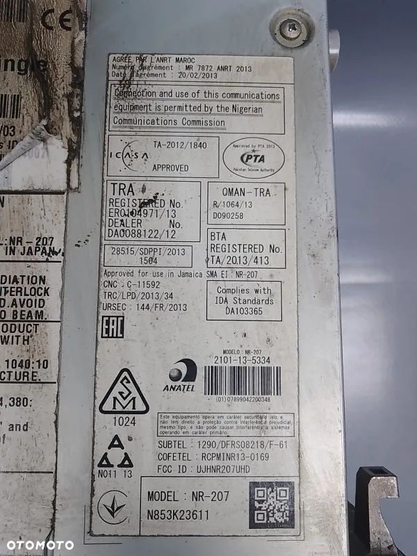 radio nawigacja navi command mercedes w218 w207 w212 lift a2129005327 - 7