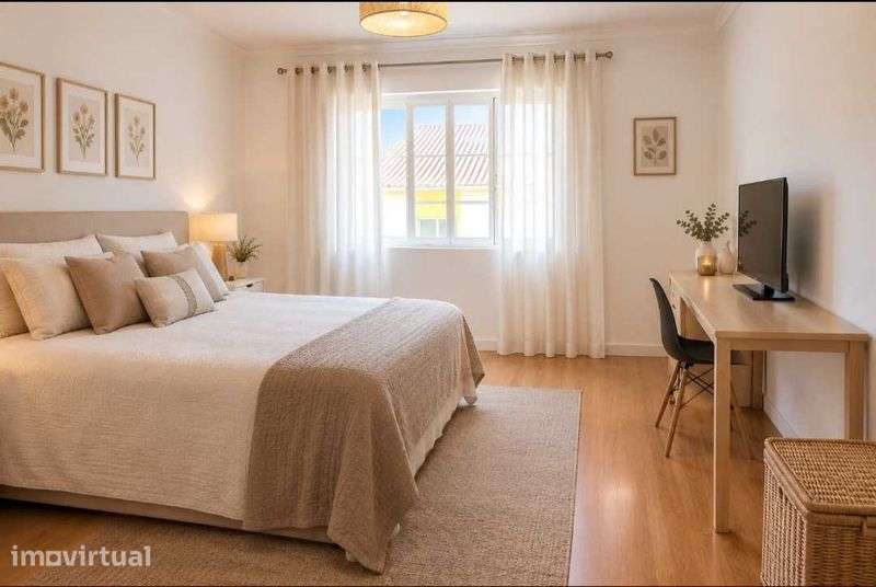 Apartamento T2 Quinta do Conde  para venda. Zona tranquila. - Grande imagem: 3/6