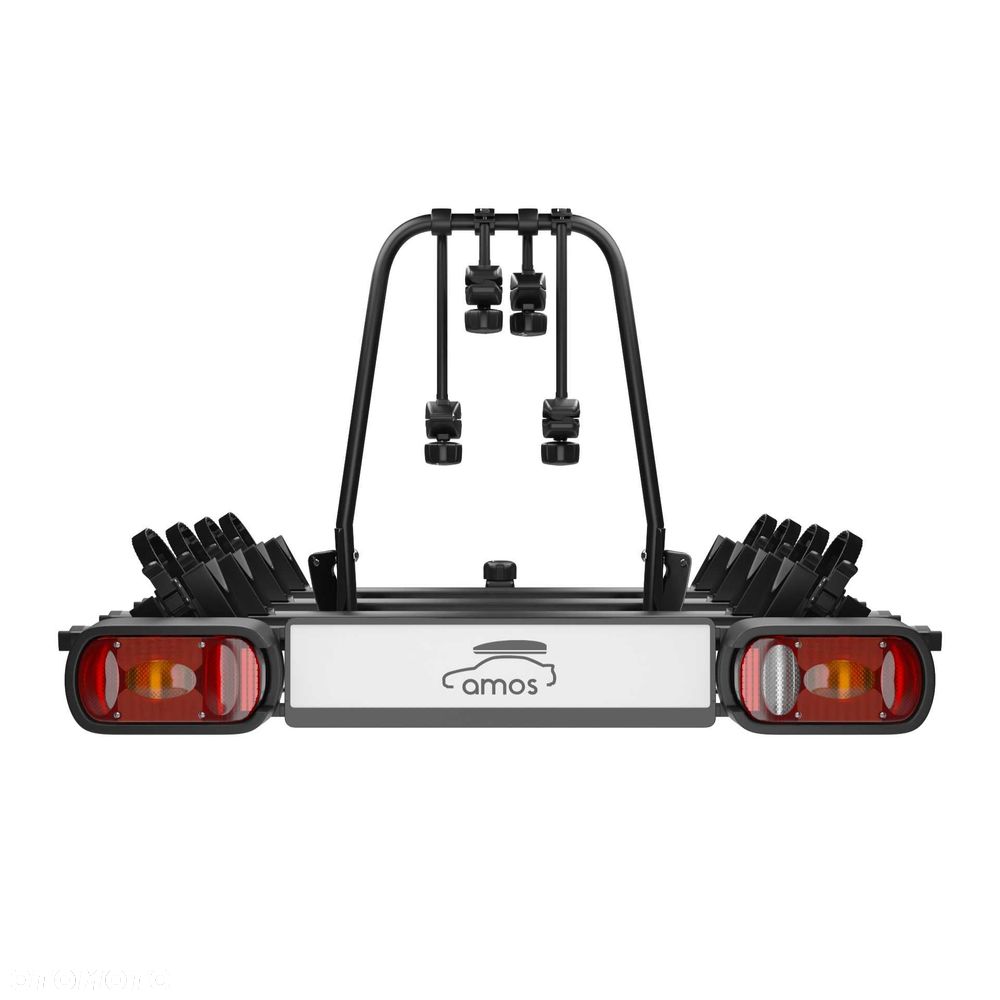 Platforma rowerowa, bagażnik rowerowy na hak Amos Giro 4 4 rowery - 2