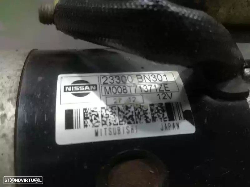 MOTOR ARRANQUE NISSAN ALMERA TINO 2003 -23300BN301 - 2