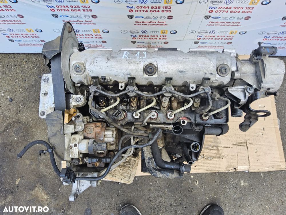 Motor Renault Trafic 1.9 F9Q Opel Vivaro 1.9 f9q Nissan Primastar injectoare - 3