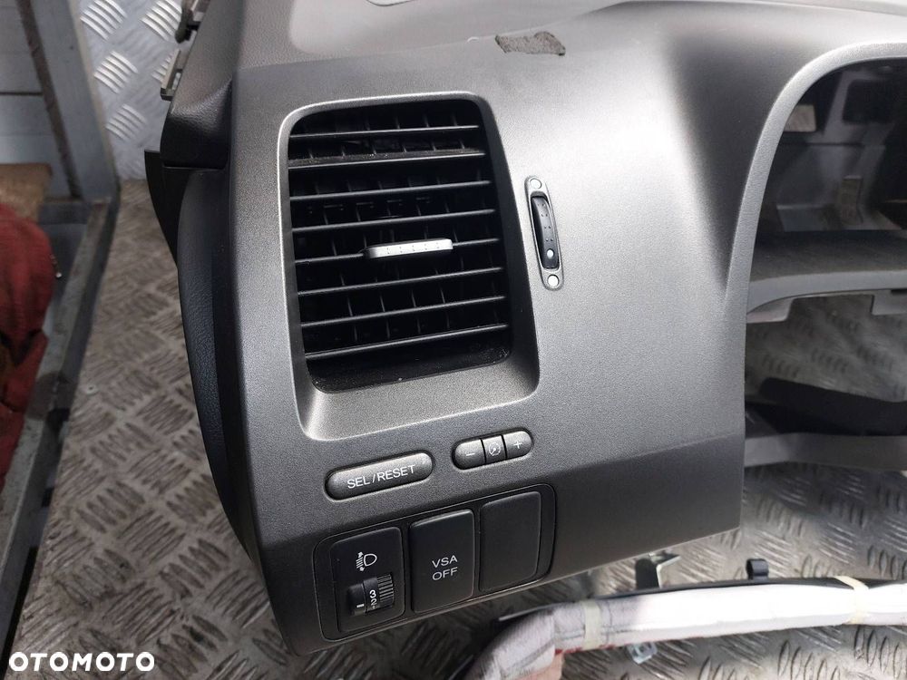 ZESTAW POSTRZAŁOWY KOKPIT DESKA MODUŁ PODUSZKA HONDA CIVIC VIII SEDAN - 13