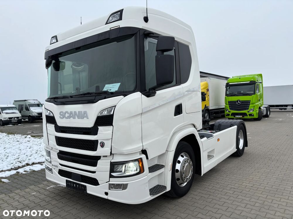 Scania G410 4x2 2020 rok pełny ADR z serwisu ASO Scania , przystawka do hydrauliki wywrotu , bardzo lekka 6800 kg , do wywrotki , cysterna paliw - 1