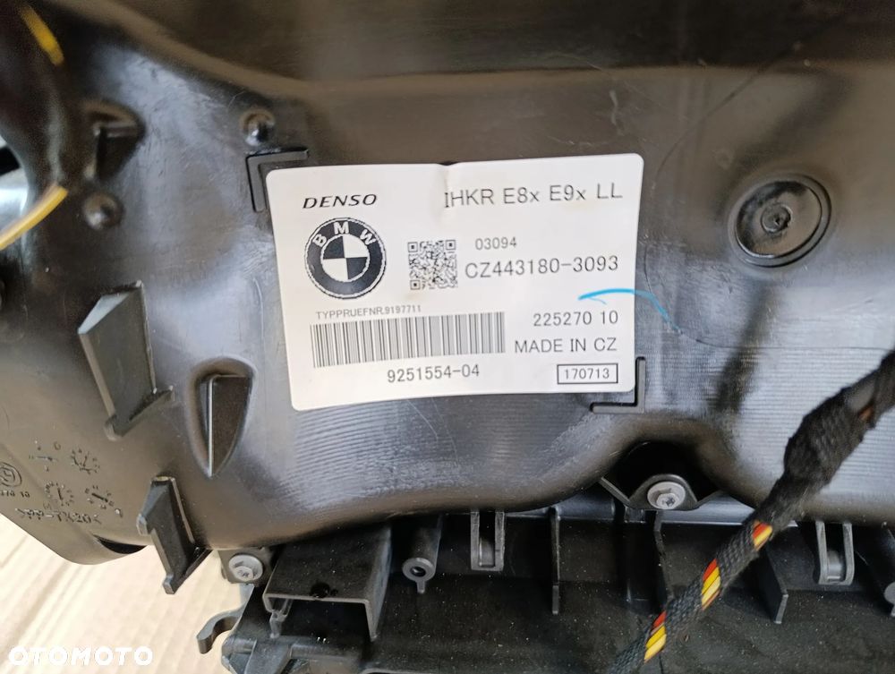 BMW X1 E84 NAGRZEWNICA EUROPA 9251554 - 2
