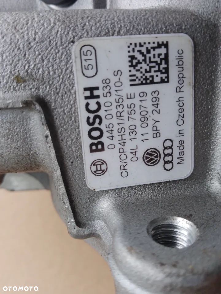 POMPA WTRYSKOWA VW GOLF VII 1.6 2.0 TDI 0445010538 04L130755E - 5