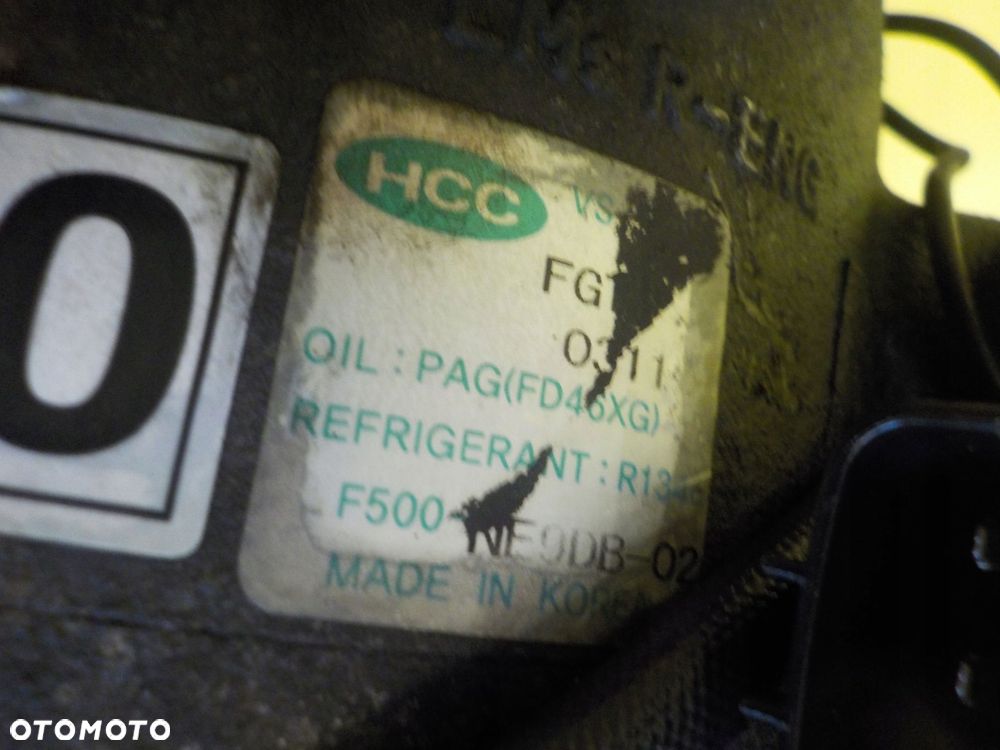 HYUNDAI iX35 2.0 CRDI 13r 135KM D4HA sprezarka klimatyzacji F500-NE9DB-02 - 12