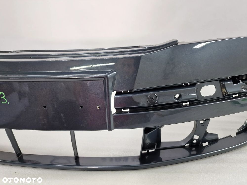SKODA OCTAVIA II 1Z0 04- ZDERZAK PRZEDNI PRZÓD , ŁADNY , SZARY / GRAFITOWY METALIK , NR AUKCJI NZ863 - 9