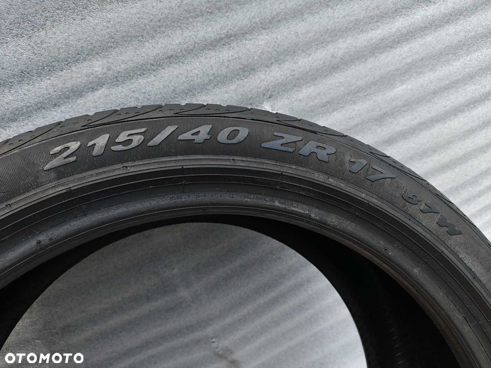 Opony Letnie 215/40/17 Pirelli 4szt 7,8mm MB - 11