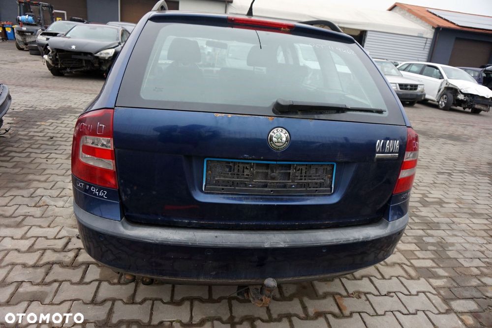 SKODA OCTAVIA II KOMBI 2006 9462 1.9 TDI BXE 105KM GQQ GRANATOWY na części - 4