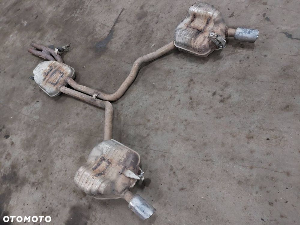TŁUMIK WYDECH ŚRODKOWY + KOŃCOWY AUDI A7 4G 3.0 TFSI QUATTRO - 1