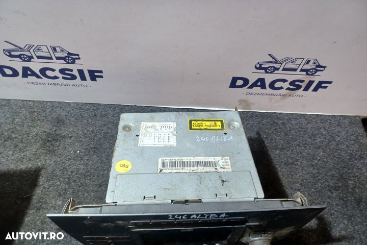 Radio cd 5P1035186B Seat Altea 1 [2004 - 2009] Freetrack minivan 5-us - 2