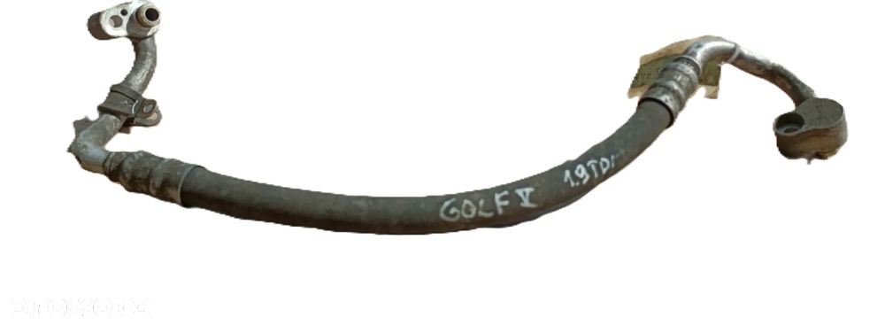 VOLKSWAGEN GOLF V 03-09 r. 1,9 TDI PRZEWÓD KLIMATYZACJI RURKA WĘŻYK + - 4
