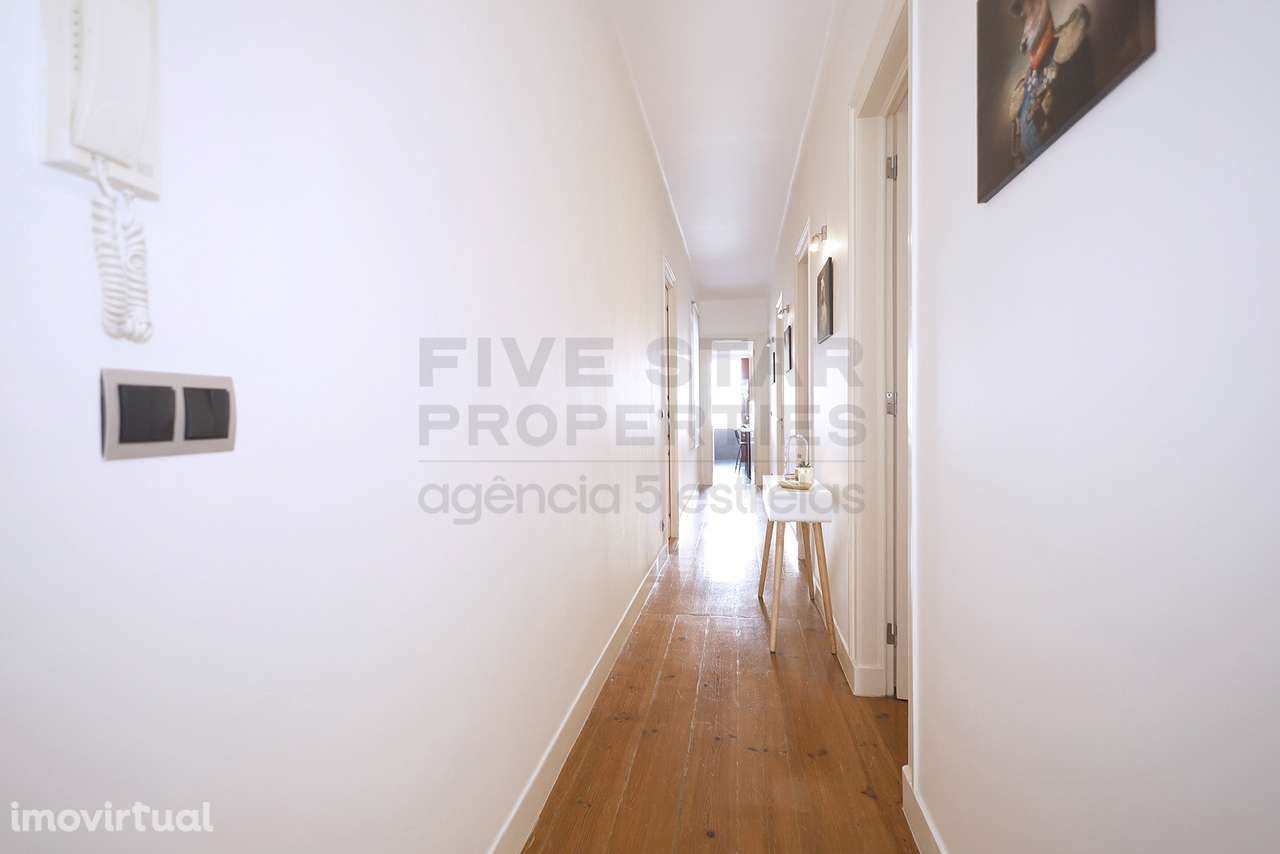 T4 Renovado - Charme Clássico - Varandas - Avenidas Novas - Grande imagem: 5/39