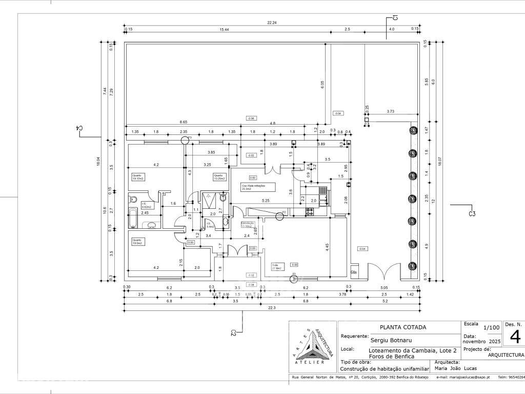 Terreno Urbano com Projeto Aprovado em Almeirim - Grande imagem: 5/8