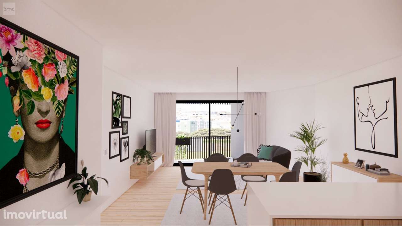 T1 | Terraço | Arrumos | Estacionamento | Leça da Palmeira | Matosinho - Grande imagem: 2/11