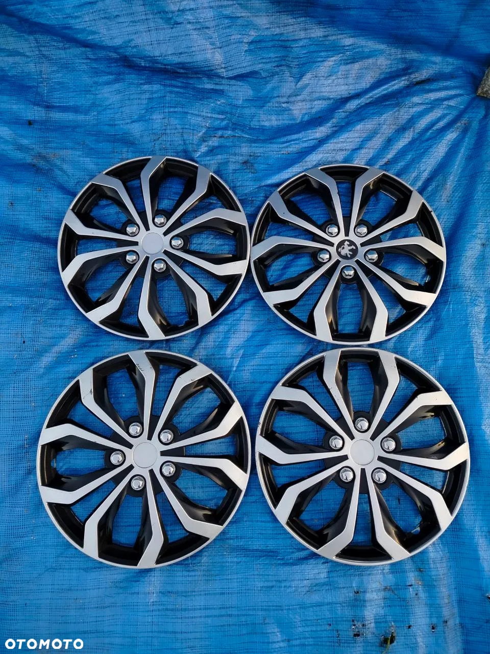 KOŁA PEUGEOT CITROEN 4x108; 65,1mm 205/55R16 KOŁPAKI - 4