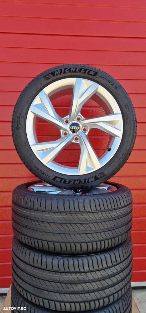 Roti NOI originale AUDI A4/A5/A3 Octavia/Superb,PASSAT,ARTEON,GOLF, 245 40r18 vara - 1