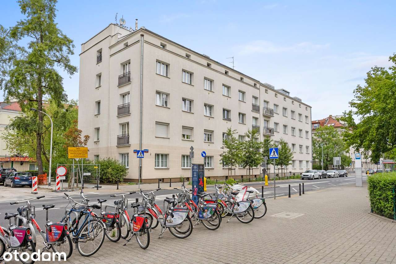 38,6 m² na Dolnym Mokotowie, Chełmska | parter, kamienica