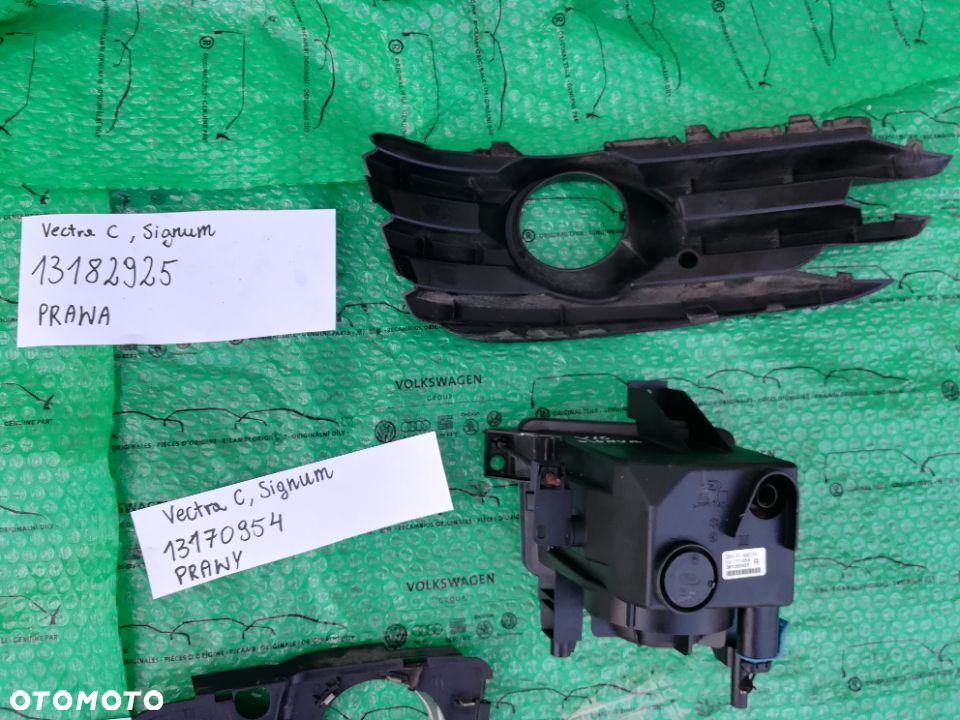 KRATKA ZDERZAKA HALOGENU, HALOGENY OPEL VECTRA C, SIGNUM - 7