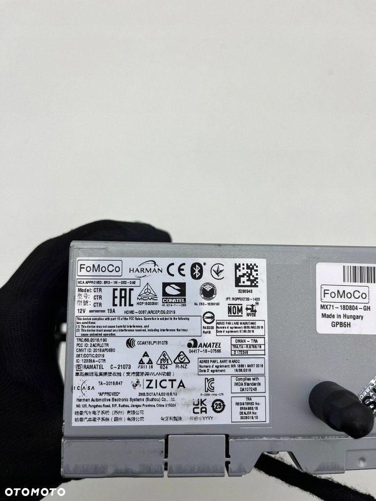 FORD MAVERICK RADIO CZYTNIK NAWIGACJA MX71-18D804-GH - 8