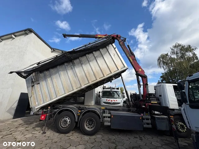 Scania P340  Euro 6 wywrotka aluminiowa / dźwig hds / śmieciarka - 4