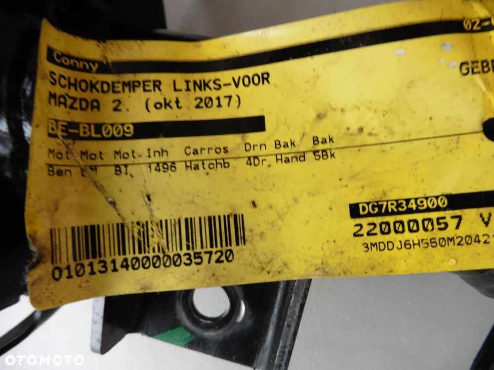 MCPERSON AMORTYZATOR PRAWY LEWY PRZÓD MAZDA 2 III DJ 17r - 5