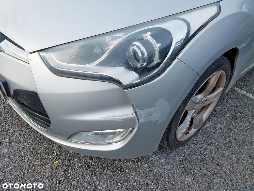 HYUNDAI VELOSTER PRZÓD MASKA ZDERZAK BŁOTNIKI LAMPY ANGIELSKIE - 3