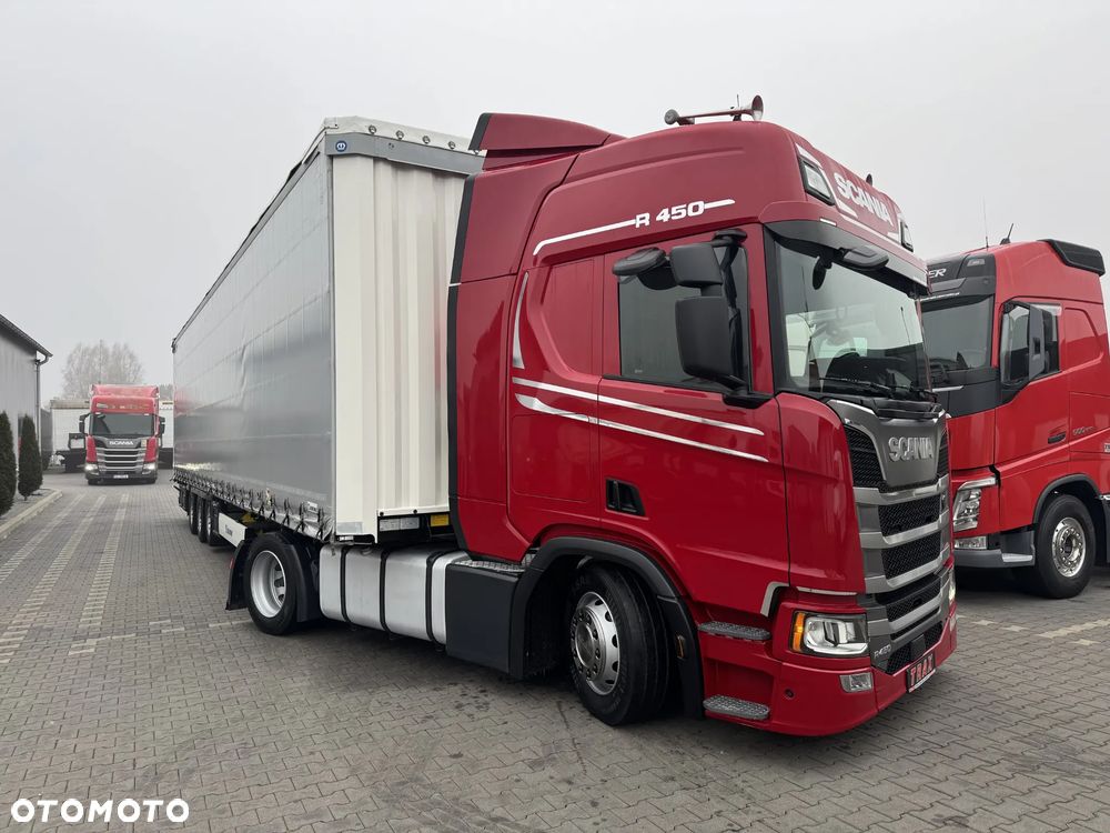 Krone FIRANKA MEGA , XL, OŚ I DACH PODNOSZONE, 2022 ROK KRAJOWA + SCANIA R450 2022 - 40
