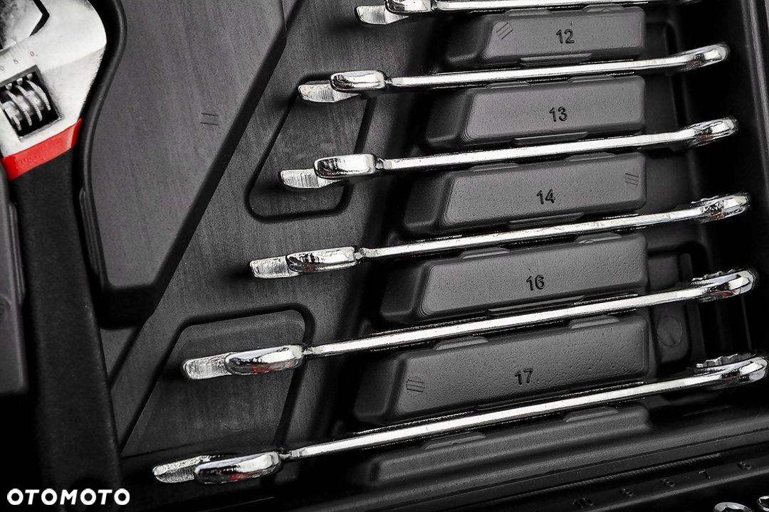 ZESTAW KLUCZE NASADOWE 1/4" 3/8" 194EL NARZĘDZI WALIZKA 38D545 TORX NASADKI - 9