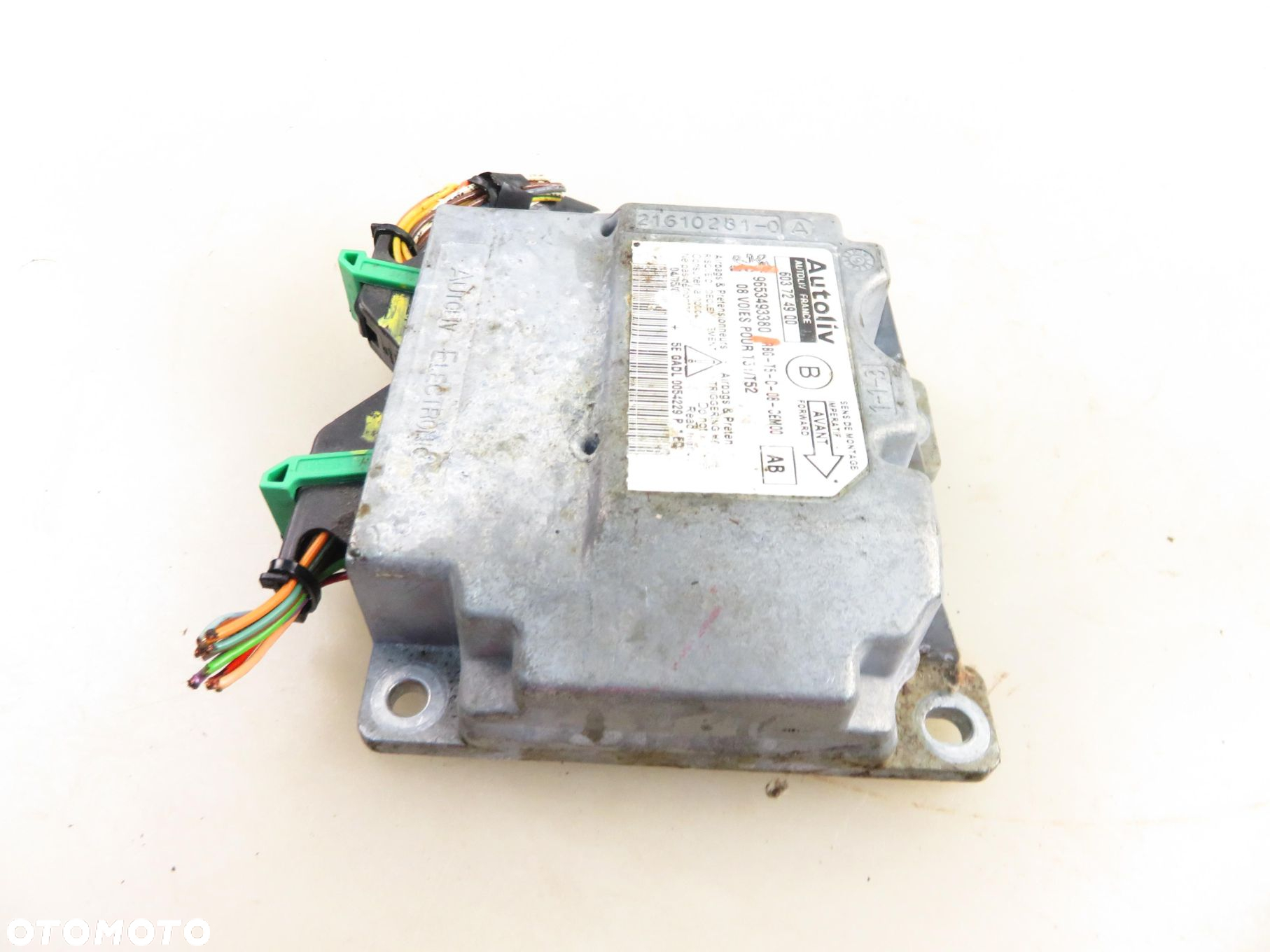 MODUŁ AIRBAG PEUGEOT 307 SW (3H) 9653493380 - 8