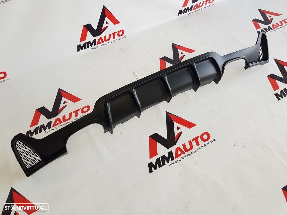 Difusor Traseiro BMW Série 4 F32 F33 F36 M-Performance Dupla - 2