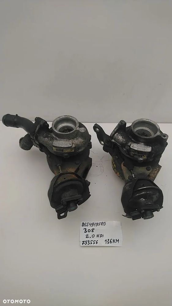 TURBOSPRĘŻARKA C-4 307 2.0HDI 136KM 9654919580 - 7