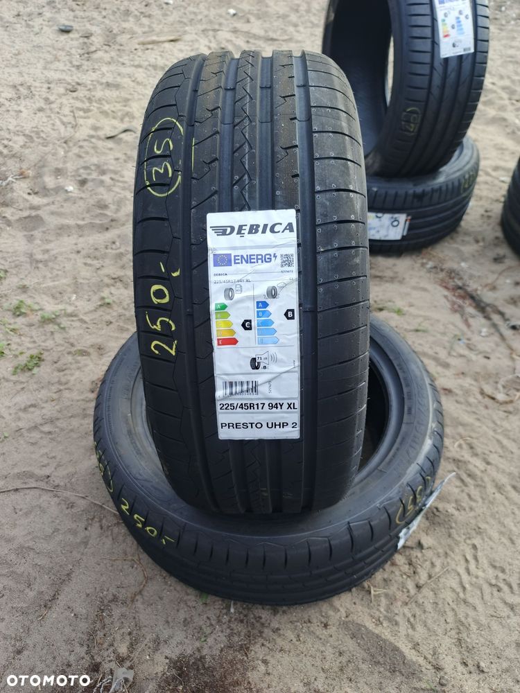 Nowe opony letnie 225/45/17 Dębica 2 sztuki 24r