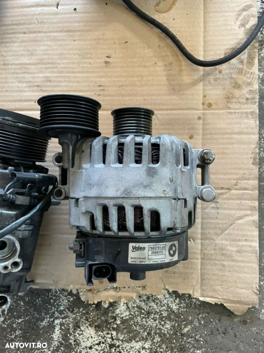 Anexe motor n54 bmw x6 e71  740i F01 335i N54B30A biturbo benzină 326cp 306cp turbine injectoare injector ecu Etc pompa de apa electrică - 5