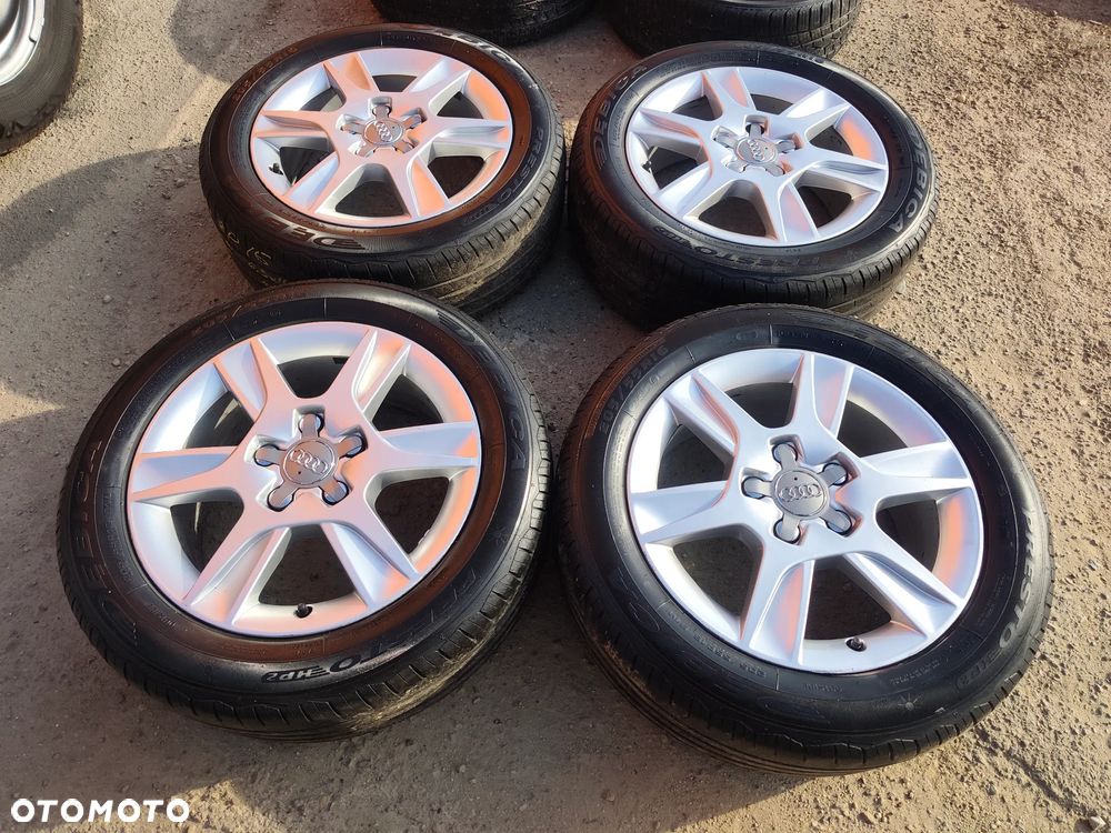 5x112 Alufelgi Felgi Aluminiowe Oryginalne 16 Koła Letnie Lato AUDI A3 8P 8P0 A4 B5 B6 A6 C5 VW SEAT SKODA 6,5mm 22r. Legnica ALU-RAD 205/55 - 1