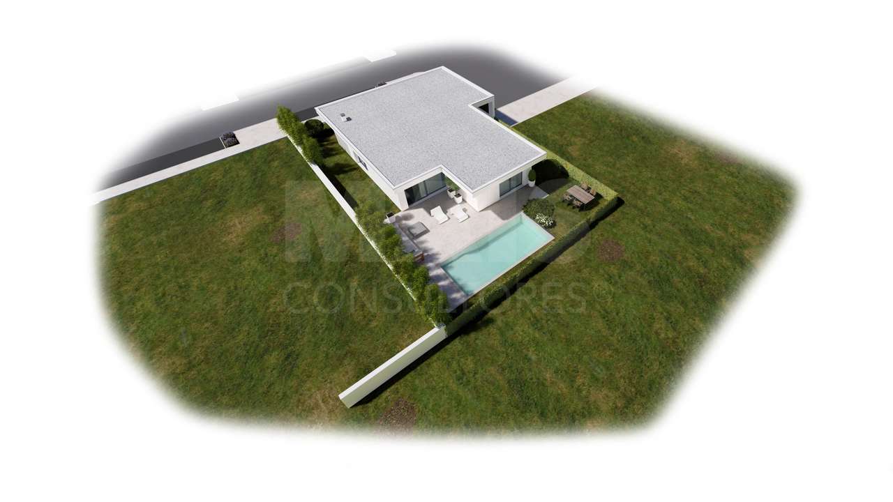 Lote Terreno com projeto aprovado para moradia T3 com Piscina - Grande imagem: 5/20