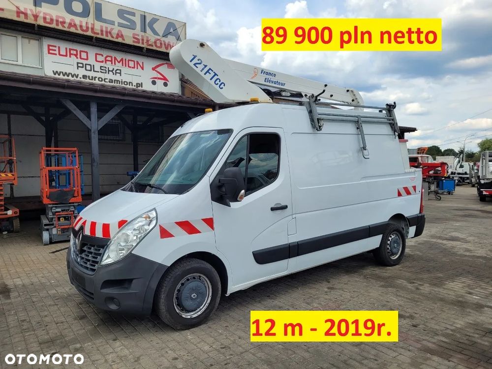 Renault Master podnośnik koszowy zwyżka 12,5 m - 3