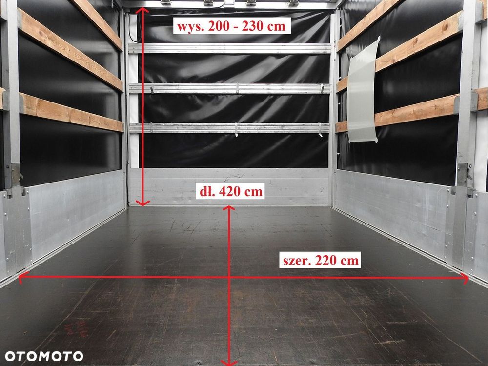 Opel MOVANO PLANDEKA 8 PALET WEBASTO TEMPOMAT KLIMATYZACJA PNEUMATYKA  170KM - 13