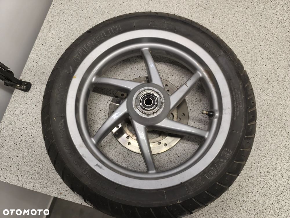 Koło przód, felga przednia, tarcza hamulcowa przód Piaggio NRG - 12