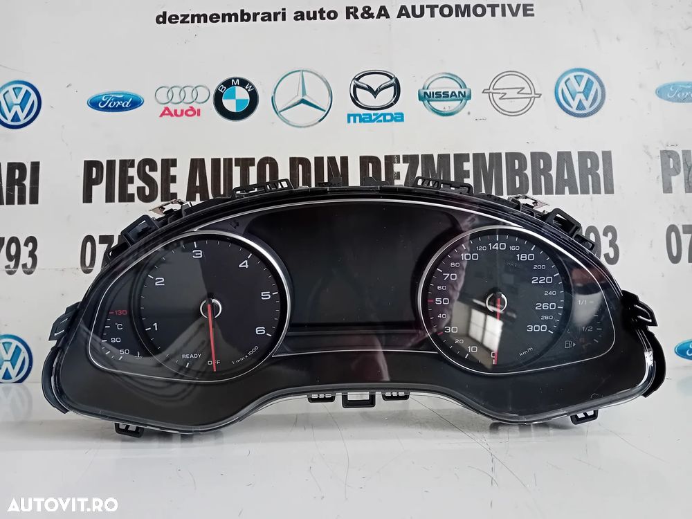 Ceasuri Bord Audi A6 4K C8 2.0 Tdi Automat 116.000 Km Volan Stanga Cod 4K0920771E - 4