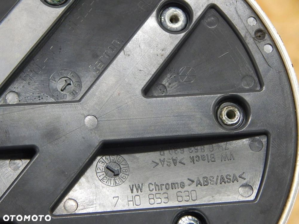 vw t5 emblemat logo znaczek klapy tył 7h0853630b - 5