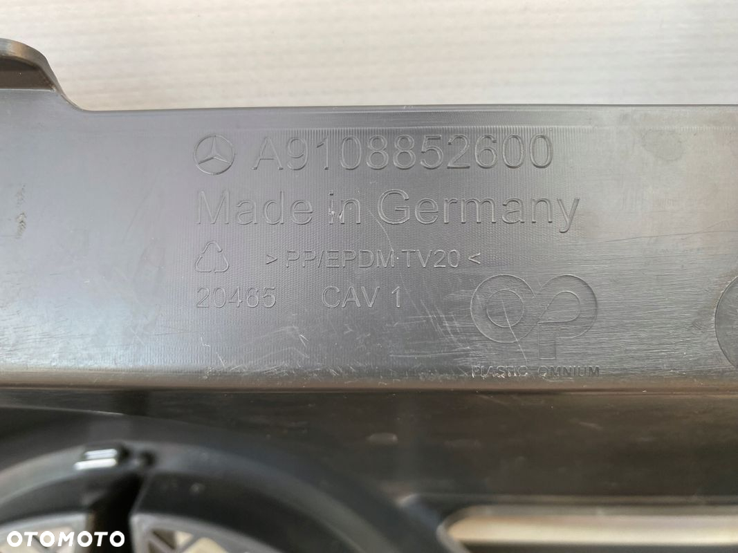 MERCEDES SPRINTER 907 910 16- ATRAPA PLASTIK GRILL Z EMBLEMATEM Oryginał - 6