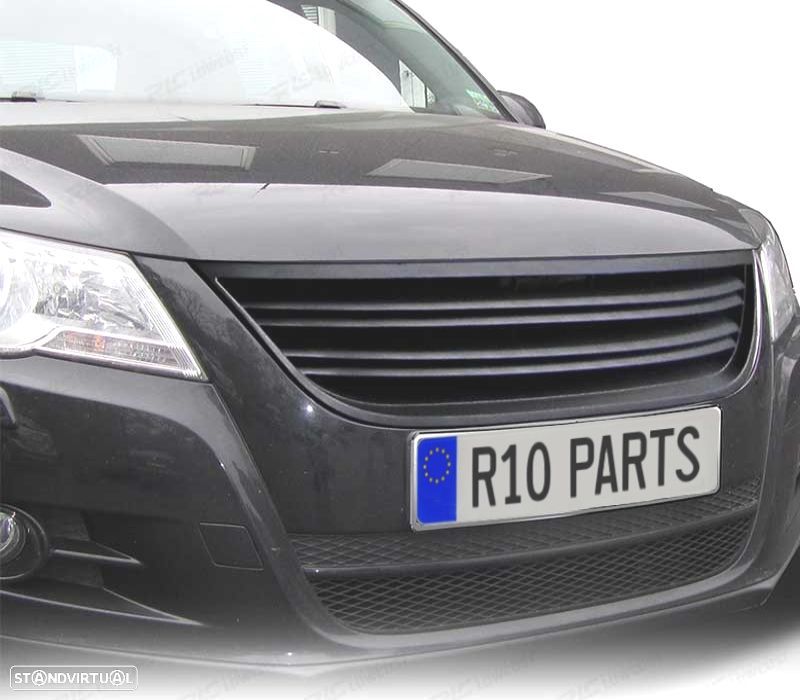 GRELHA FRONTAL VOLKSWAGEN VW TIGUAN 07-11 PRETA - 4