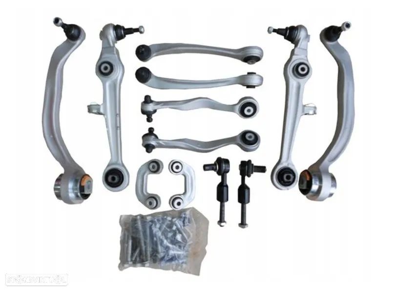Kit de braços completo Audi A4 B6 B7 2001 a 2007 - 1