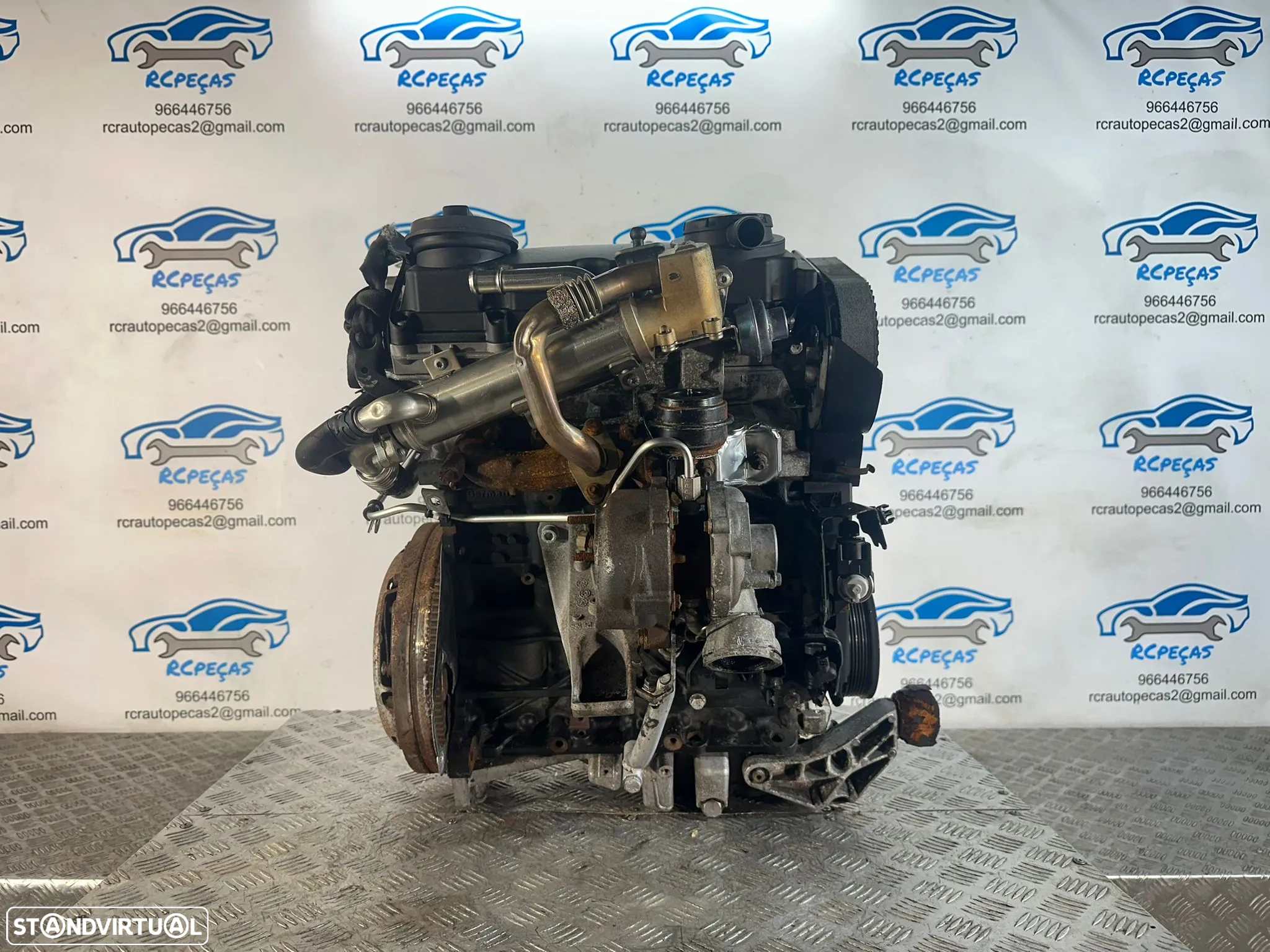 Motor Completo BRE Audi 2.0 TDi 140cv 16v Bosch 2004 - 2008 - 6