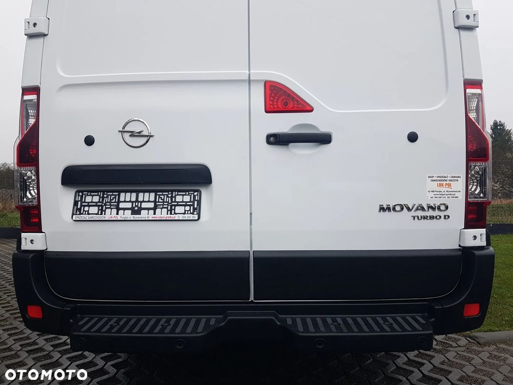 Opel MOVANO L4H2 MAX DŁUGI WYSOKI KLIMA BLASZAK VAN FURGON TEMPOMAT KRAJOWY I-WŁAŚCICIEL - 22