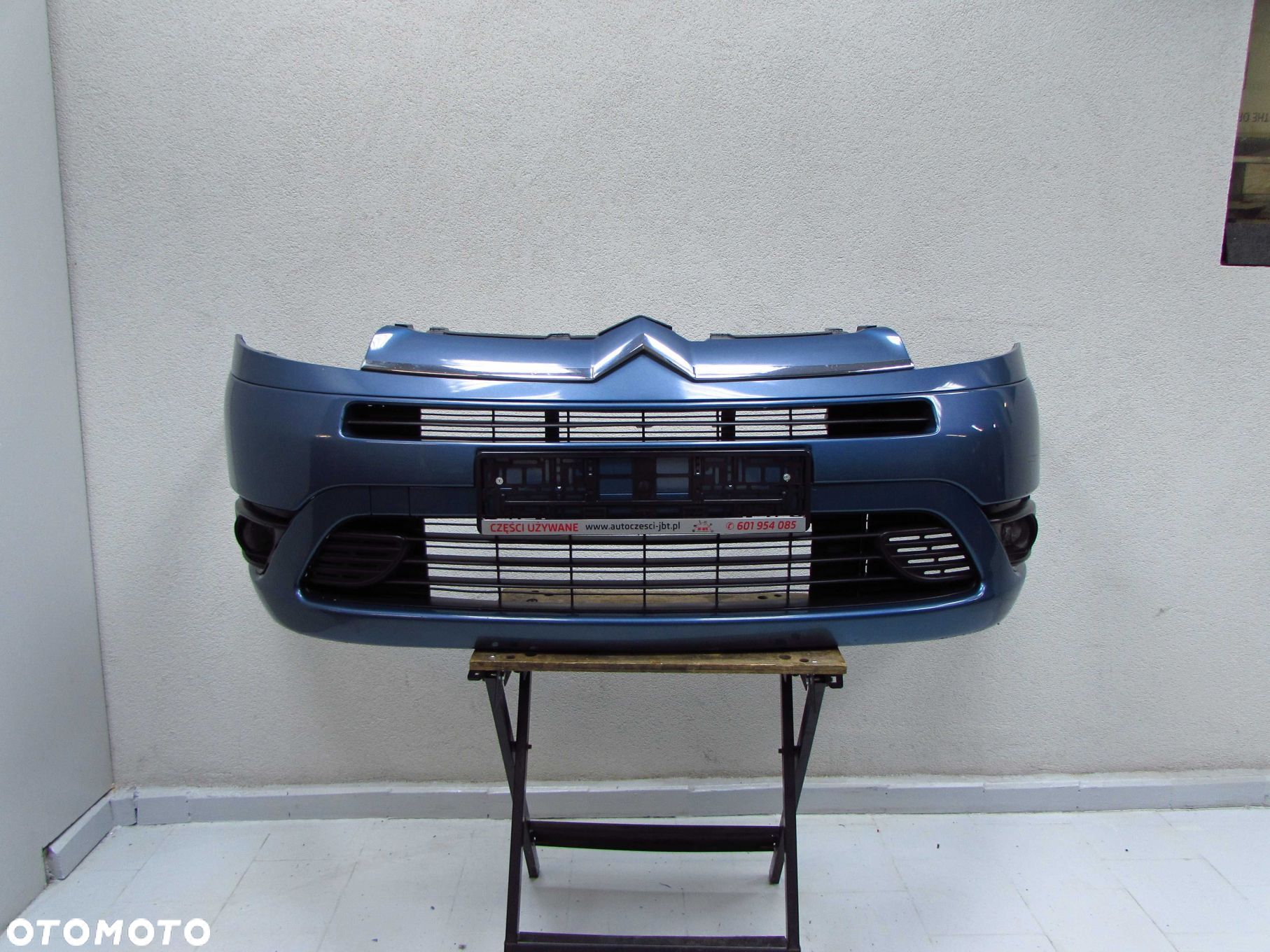 CITROEN C4 GRAND PICASSO 06-10 ZDERZAK PRZOD PRZEDNI HALOGENY KGQ - 1